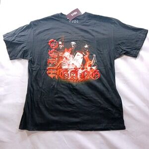 YRN Yung Rich Nation Migos Gang Graphic T-Shirt Black Mens Large New